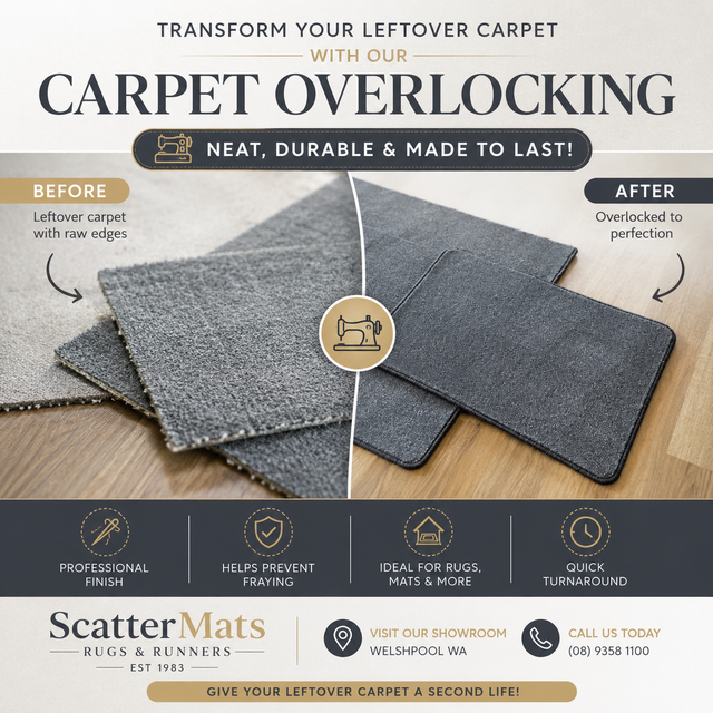 Carpet Binding/Overlocking Runner Edging