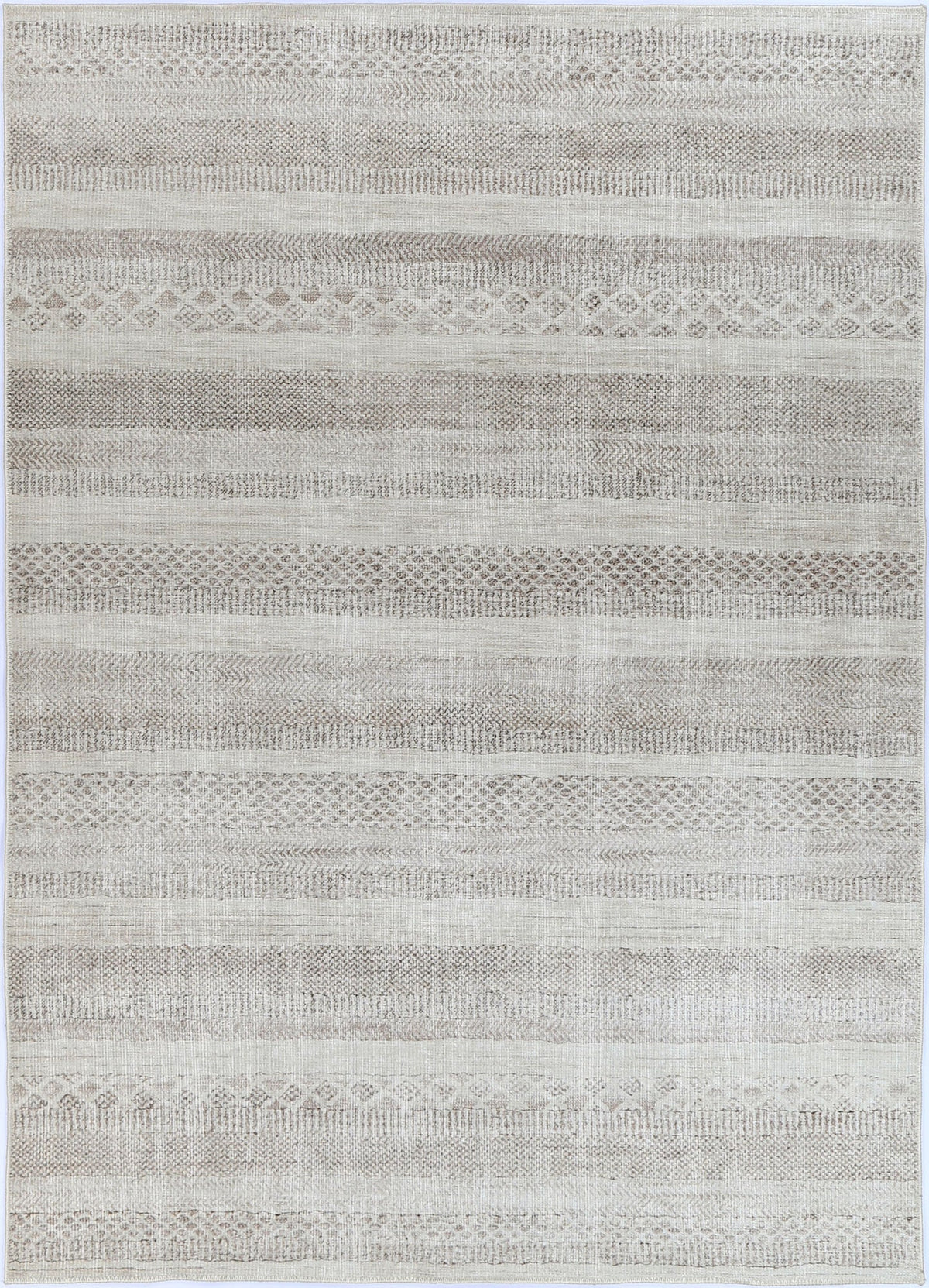 Mojave Lines Desert Beige Washable Rug - VITAL 1093-00