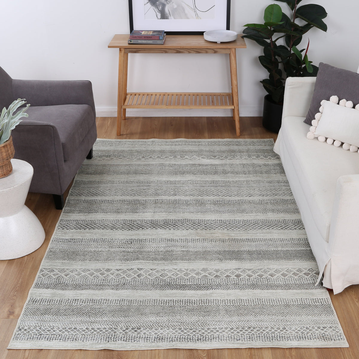 Kalahari Shadows Ash Rug - VITAL 1093-01