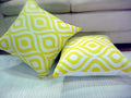 Printed Cushions Cotton 03 Yellow 45x45cm Cover