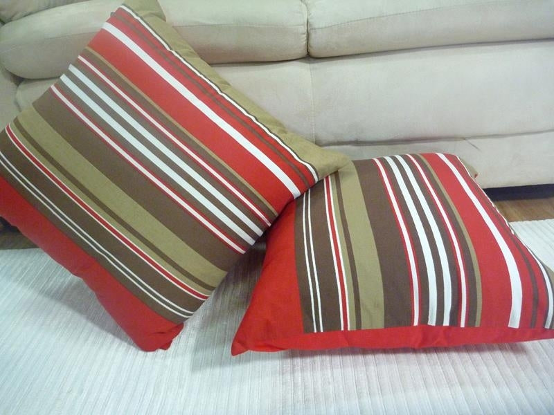 Printed Cushions Cotton 07 Brown 45x45cm Cover
