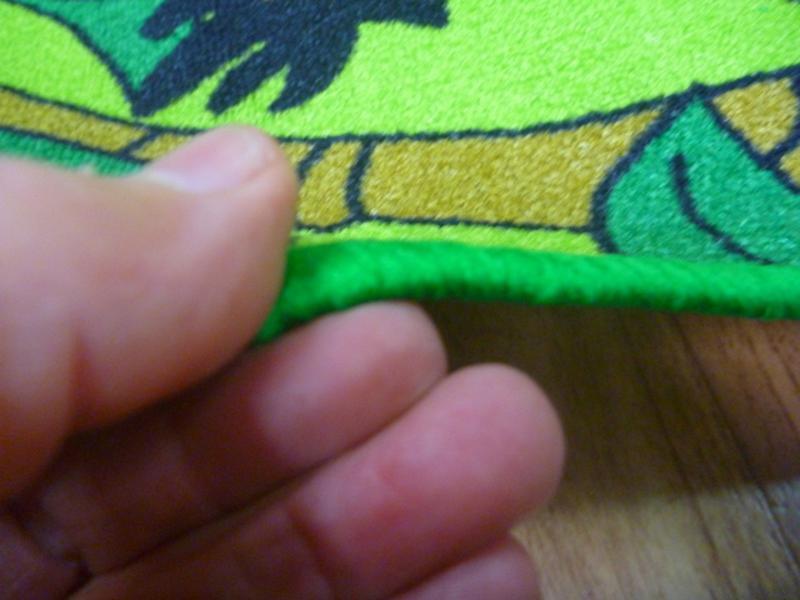 Childrens Rugs Jungle Green 100x150cm Activity Playmats