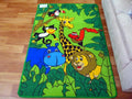 Childrens Rugs Jungle Green 100x150cm Activity Playmats
