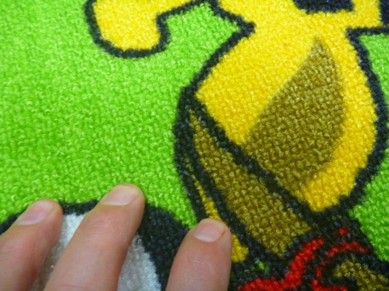 Childrens Rugs Jungle Green 100x150cm Activity Playmats