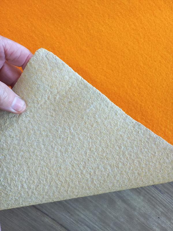 Clearance Ready to go Hall Runners from end of Rolls Expo Special Event Carpet Orange Budget