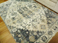 Worn Look Persian Design Blue Medallion Weavers High Quality Floor Area Rug 160x230CM