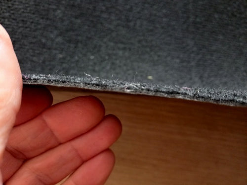 Black Showroom Event Gel Backed Carpet Budget Runner 2m wide 40m Roll Bulk Order - Online Only