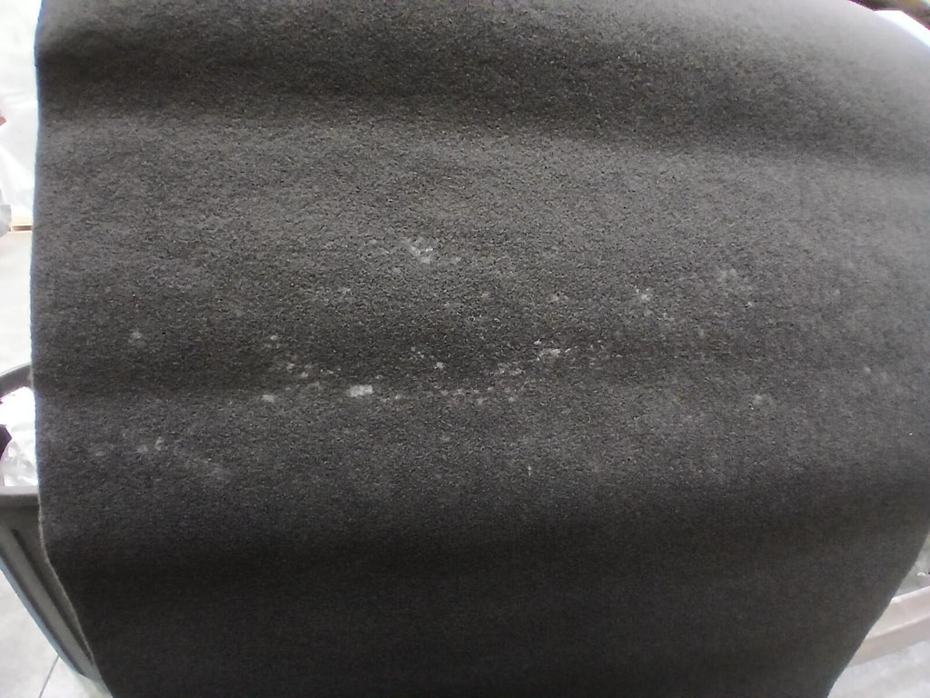 Black Velour Auto 4mm Thick Carpet 2 meters wide Roll 25 meters Long Faulty Bulk Order - Online Only