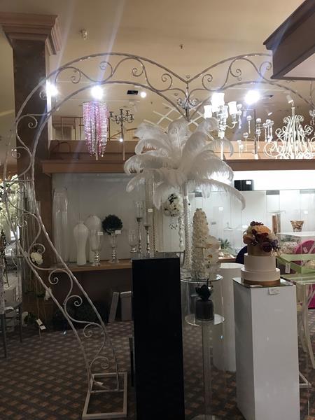 Heart Arch Wedding Altar - detail