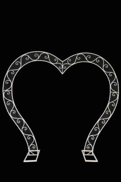 Heart Arch Wedding Altar - detail