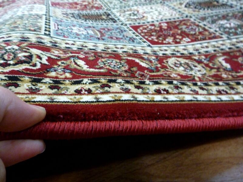 Carpet Runners Set 80x300cm Rugs Heritage Red Panel Soft Feel Pile - Online