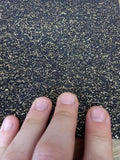 Black with Gold Glitter Expo Event Carpet Runner 2m x 30m Long Rolls Bulk Order - Online Only