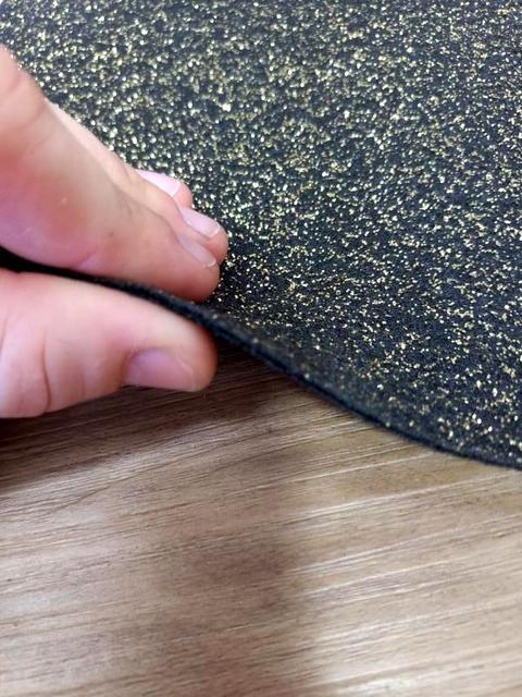 Black with Gold Glitter Expo Event Carpet Runner 2m x 30m Long Rolls Bulk Order - Online Only