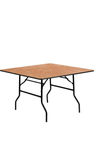 10 Banquet Folding Trestle Tables Package Deal 18mm Thick 11Ply Wood Top 120x120cm Online