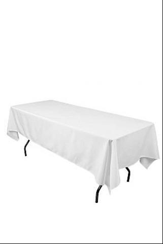5 of Commercial Grade Table Cloth Cover 230 x 230cm White, Blue or Black - Online