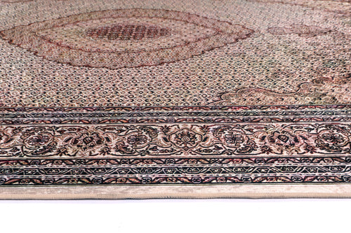 Angelic Medallion Red Non-Slip Rug - ANGE04