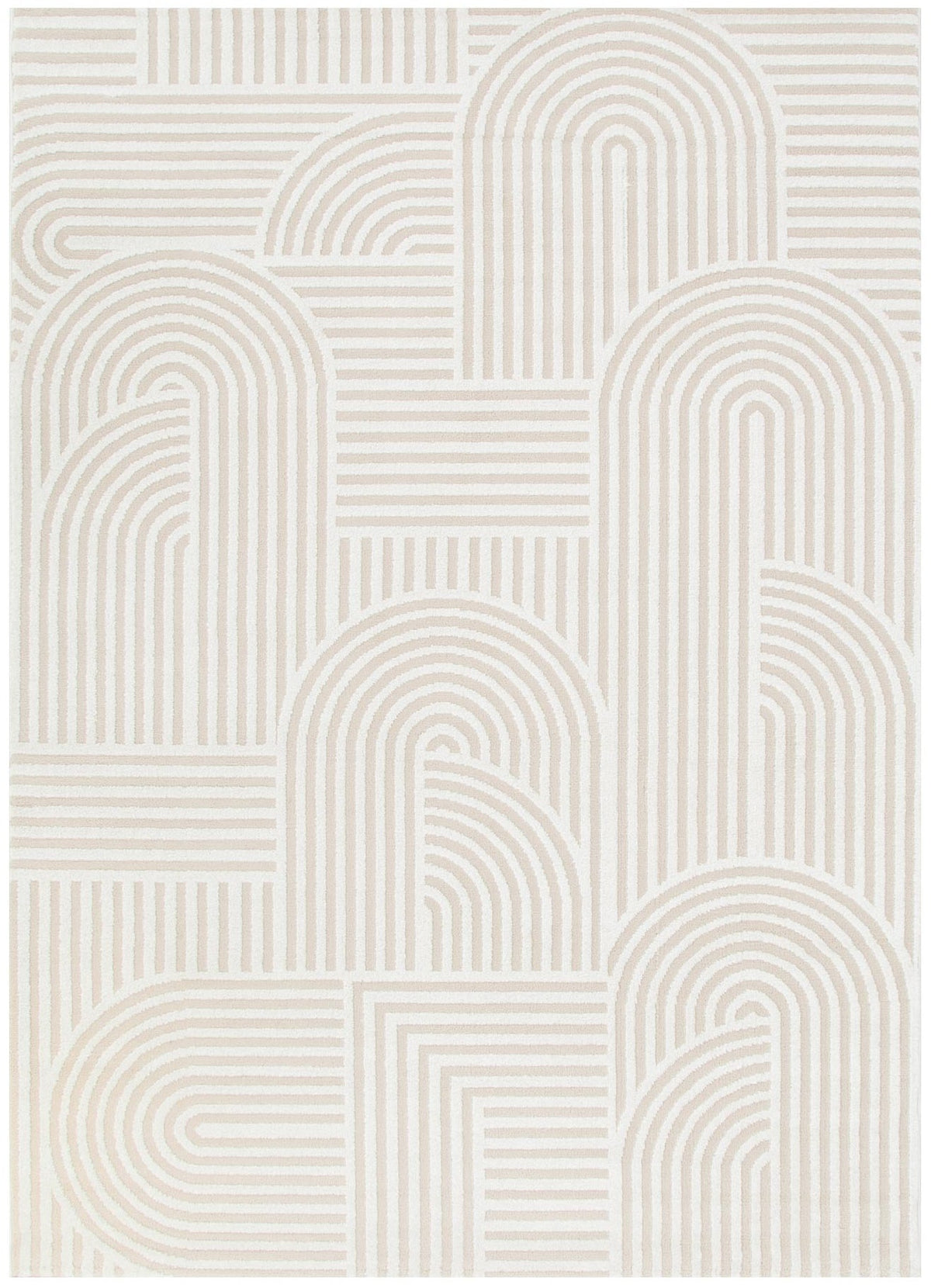 Sierra Arches Beige Ivory Rug