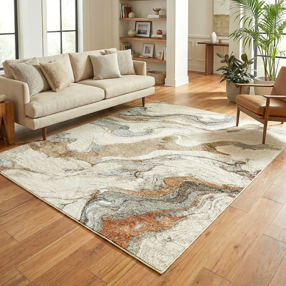 Aston Adell Natural Rug