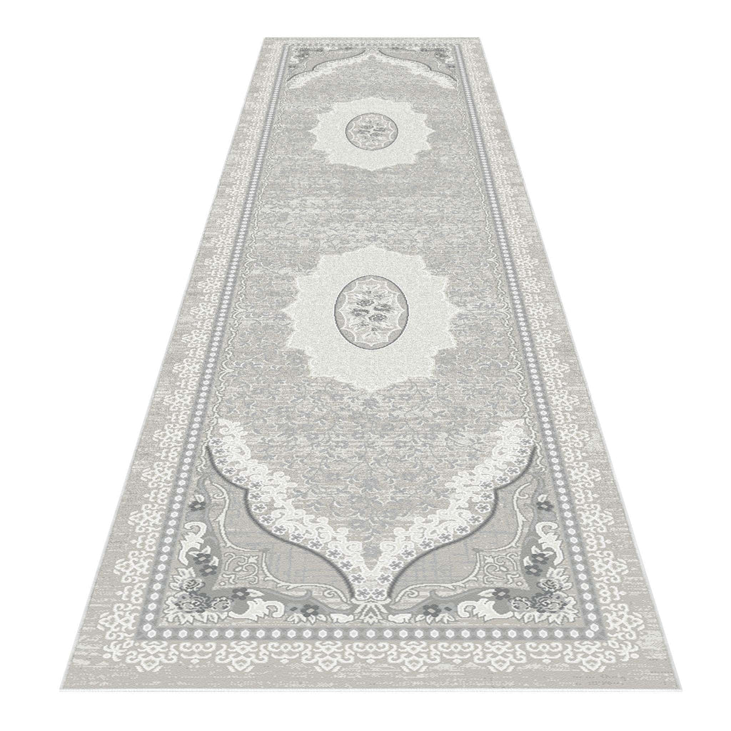 Amore 4002 Grey Runner by the Metre