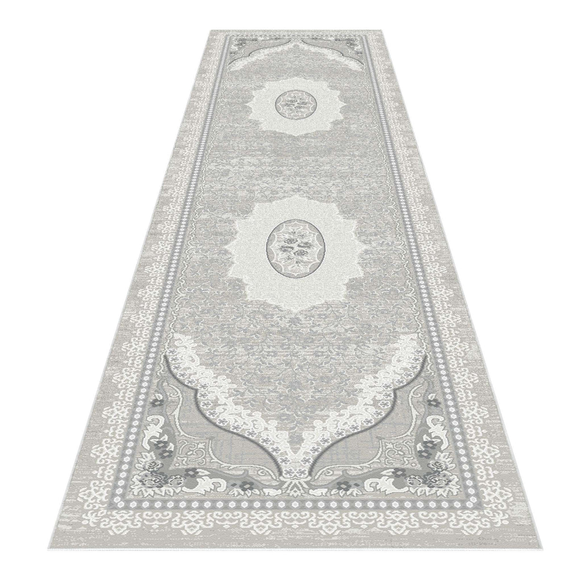 Amore 4002 Grey Runner by the Metre