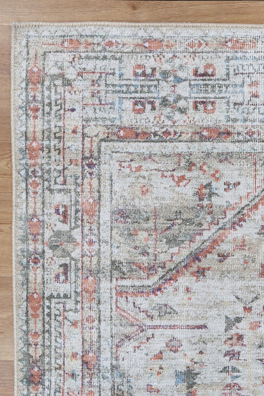 Babylon Nippur Multi Washable Rug - VTL0027-01