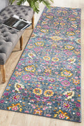 Babylon 210 Blue  Runner Rug