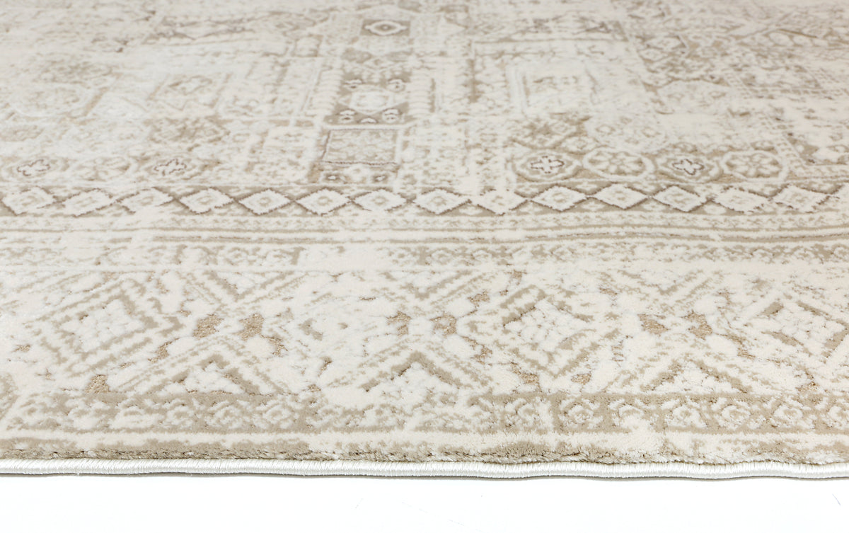 Bohemian Paradise Panel Beige Rug - 03BEIG