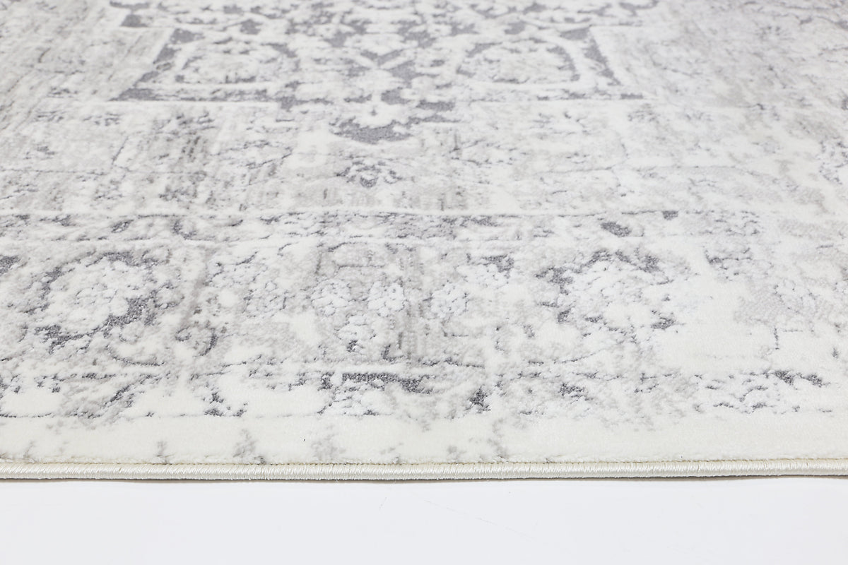 Bohemian Paradise Classic Vintage Grey Rug - 09GREY