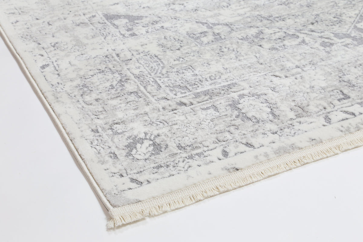 Bohemian Paradise Classic Vintage Grey Rug - 09GREY