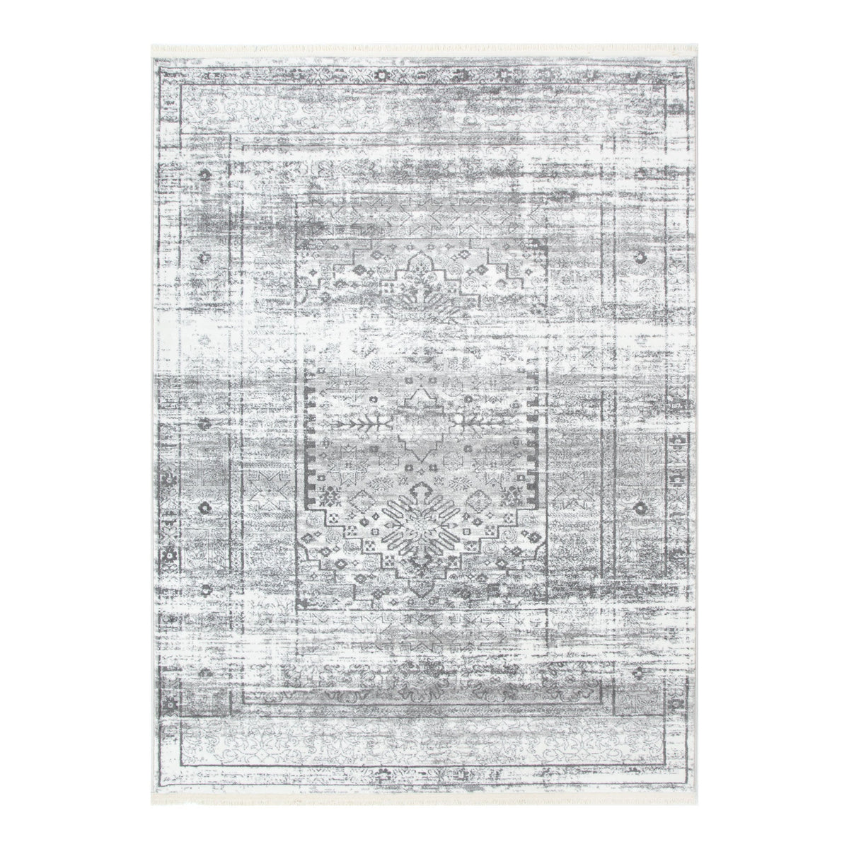 Bohemian Paradise Traditional Grey Rug - 04GREY