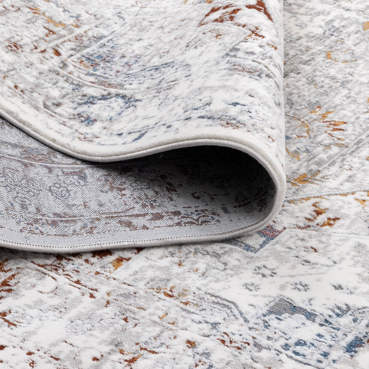 Bohemian Paradise Classic Vintage Grey Multi Rug - 09GMUL