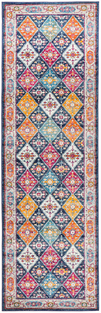 Century 933 Navy Runner Rug