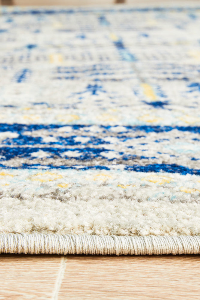 Century 988 Blue Round Rug