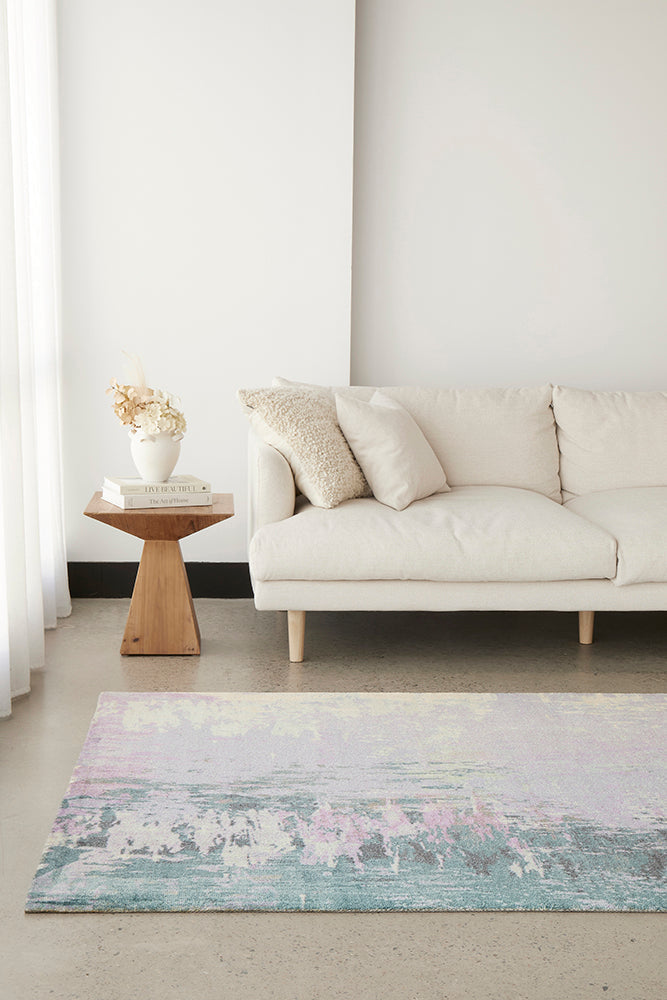 City Monet Stunning Violet Rug