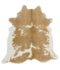 Premium Brazilian Cowhide Beige White Floor Area Rugs-Online