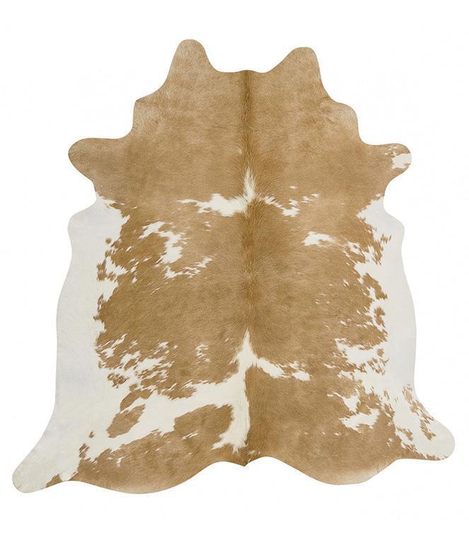 Premium Brazilian Cowhide Beige White Floor Area Rugs-Online