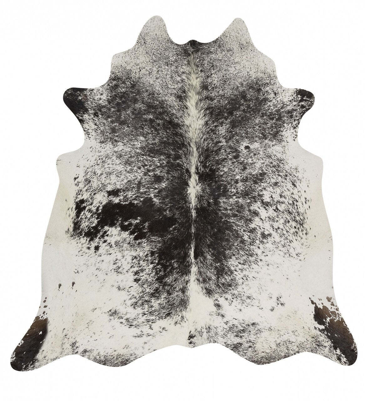 Premium Brazilian Cowhide Salt Pepper Bl Floor Area Rugs-Online