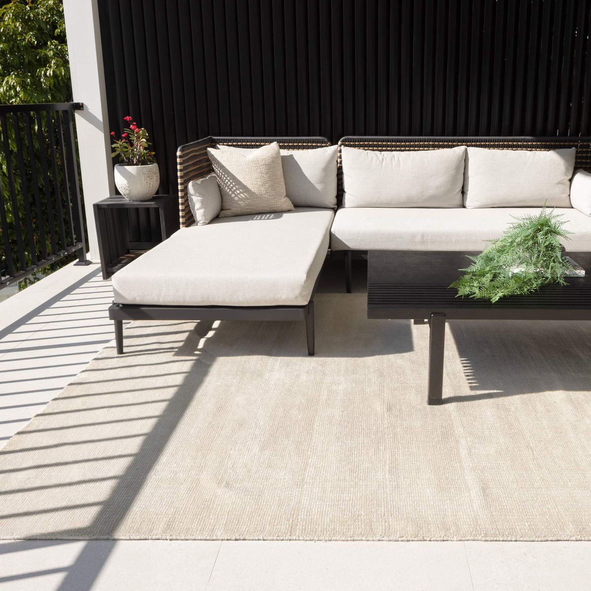 Harbour Cream Indoor Outdoor Rug