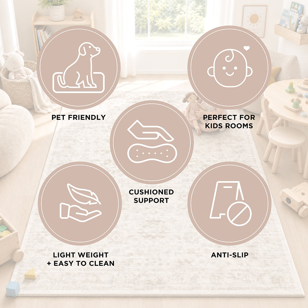 Cushy Hani Natural Rug