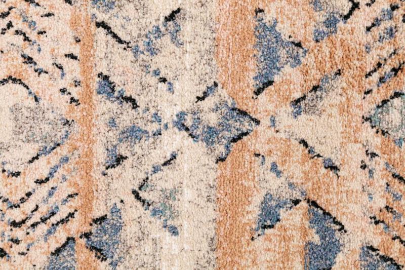 Soft Contemporary Cozy Design Teardrop Rust Dark Beige Floor Area Rugs