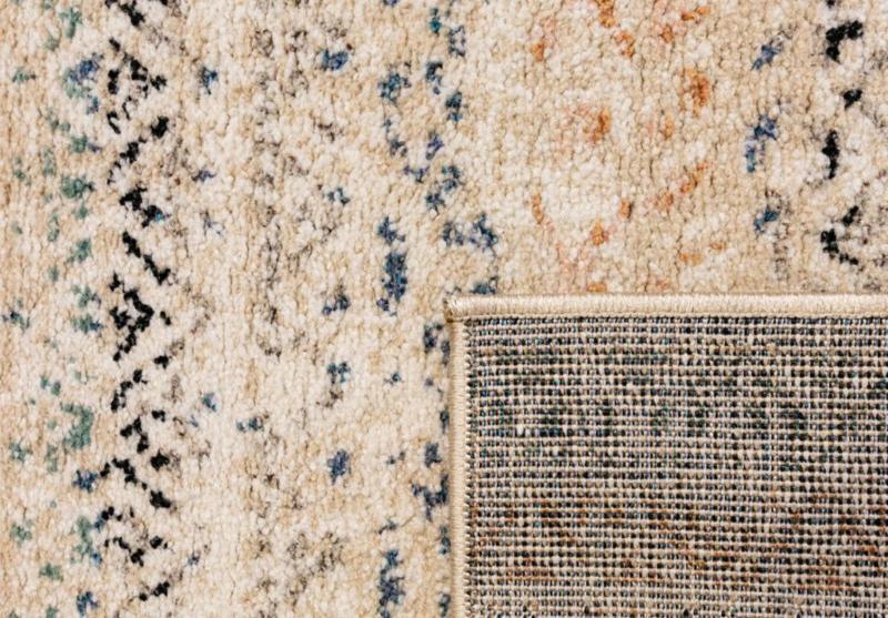 Soft Contemporary Cozy Design Tribal Ivory Beige Floor Area Rugs