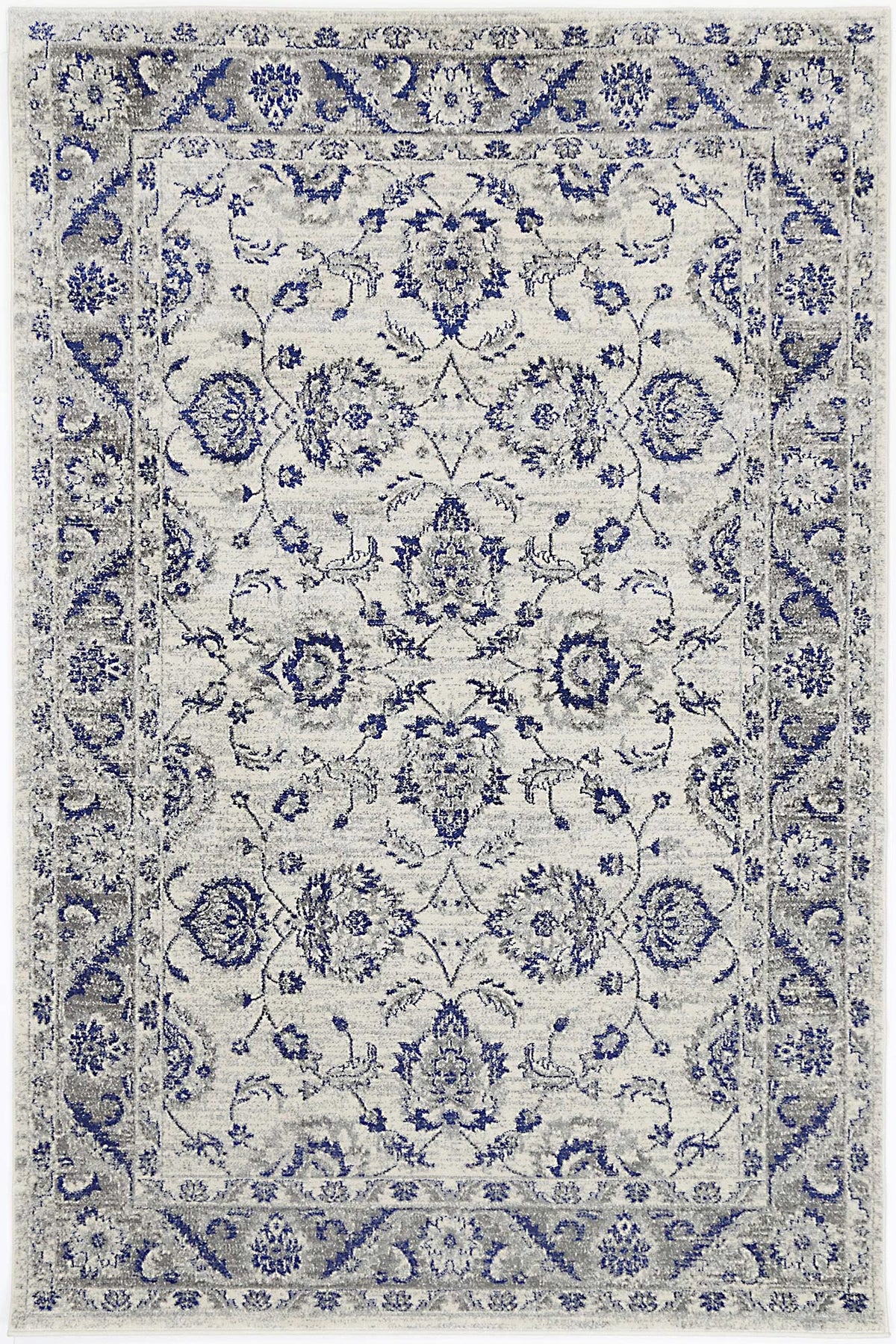 Delicate Cassandra Blue & Ivory Rug