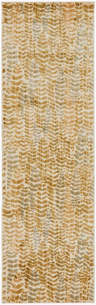 Dreamscape Progress Modern Sage Runner Rug