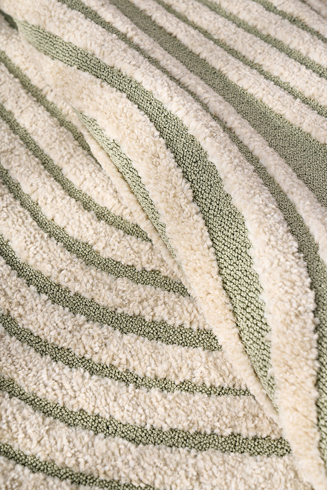 Envy Abbey Green Runner Rug