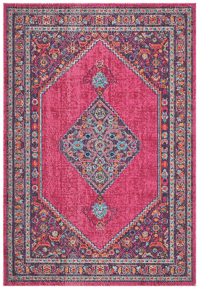 Eternal Whisper Diamond Pink Rug