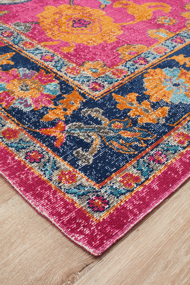 Eternal Whisper Corners Pink Rug