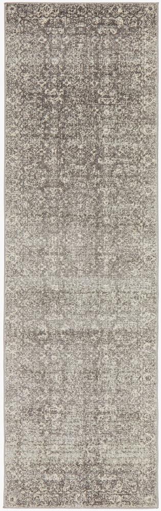 Aurelian Pidgeon Grey Ornamental Power Loomed Rug & Runner 10mm Thick