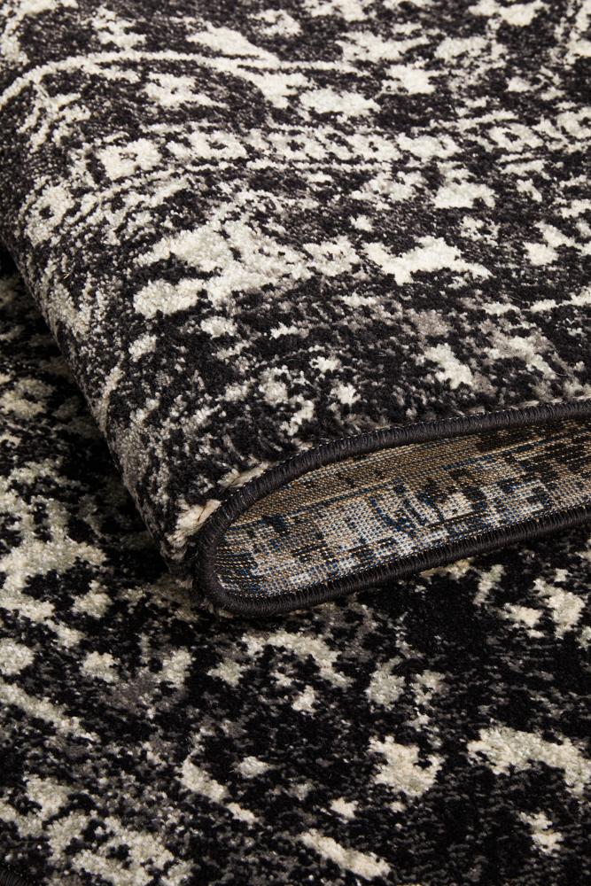 Evoke Scape Charcoal Transitional Rug
