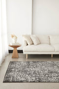 Evoke Scape Charcoal Transitional Rug