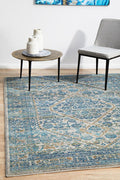 Evoke Duality Silver Transitional Rug